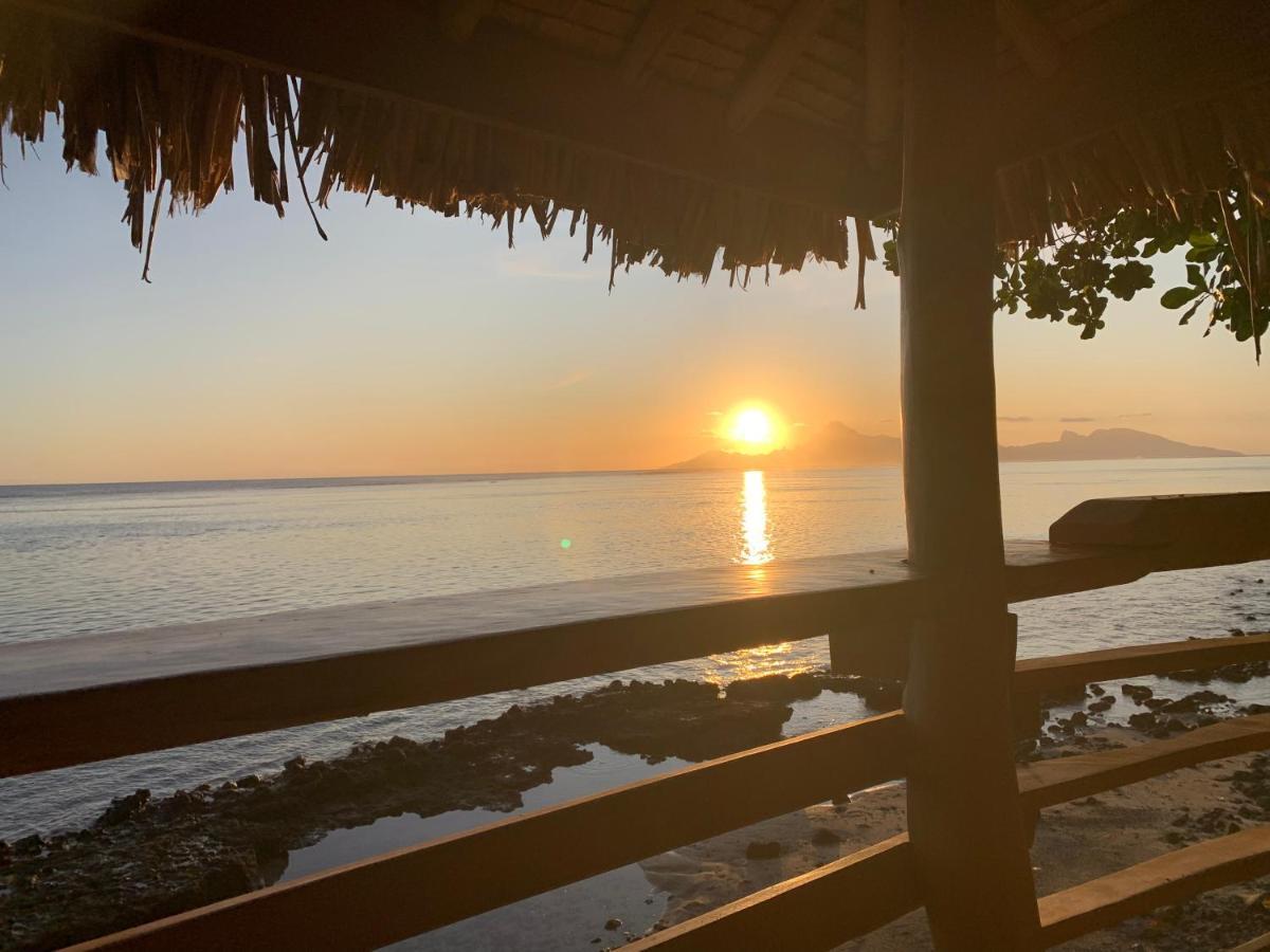 Fare Hotu Punaauia Bord De Mer Kültér fotó